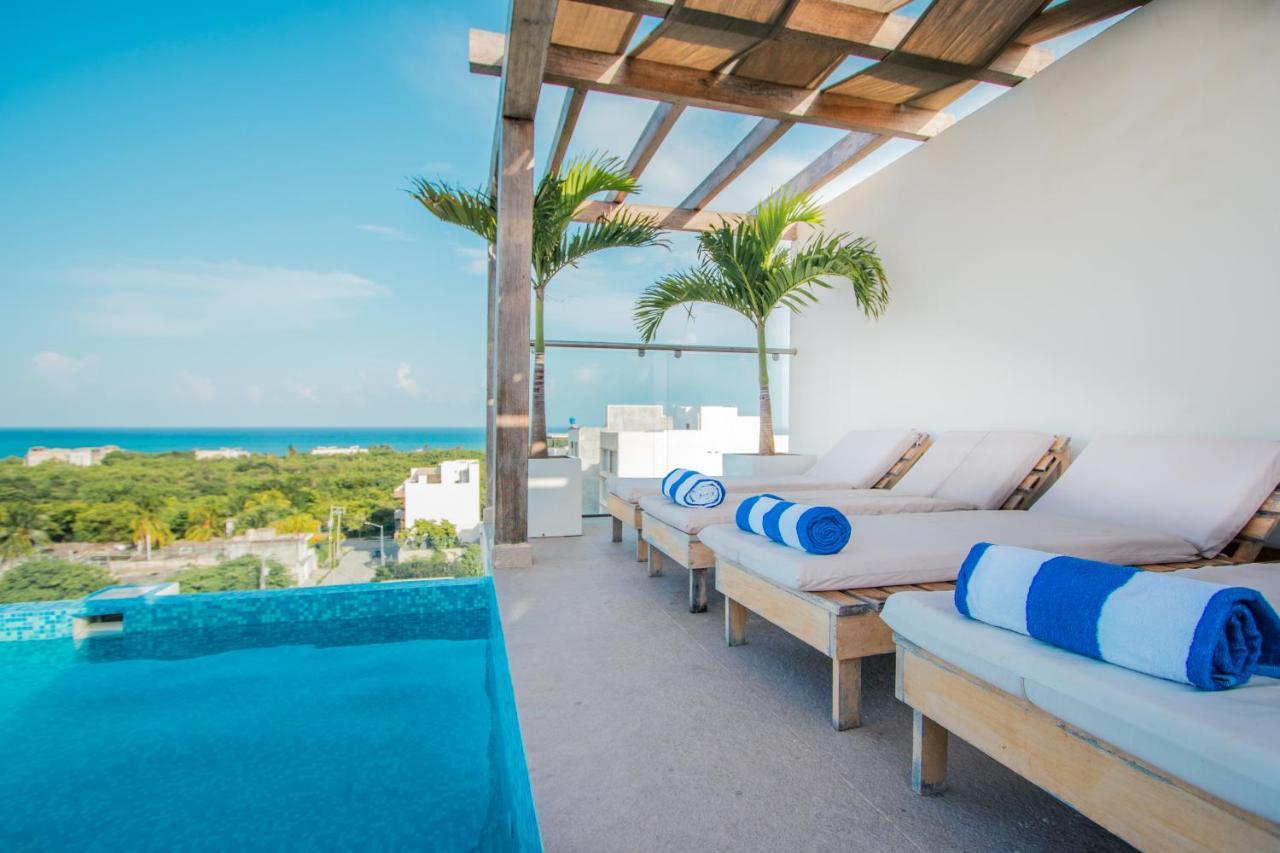 Xifra Condos With Ocean View Pool Playa del Carmen Bagian luar foto